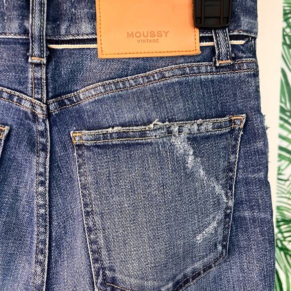 Moussy Vintage Grahamwood Skinny High Rise Jeans Size 24 - Picture 6 of 12